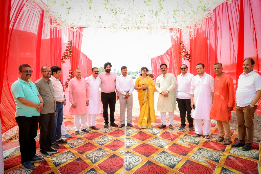 Inauguration of Seth Anandram Jaipuria School Satna